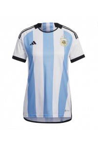 Fotbalové Dres Argentina Dámské Domácí Oblečení MS 2022 Krátký Rukáv